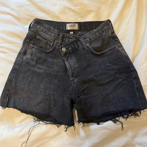 Agolde Pants - Agolde Criss cross shorts